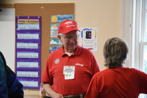 Bob O'Connor from AARP at Northside Walk Audit