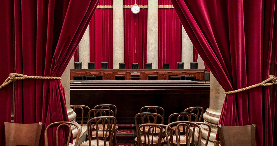 Empty Courtroom