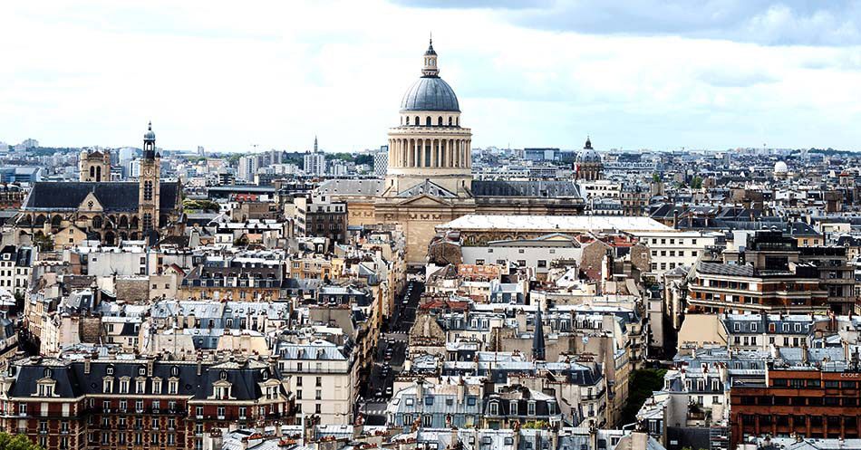 Paris rooftops