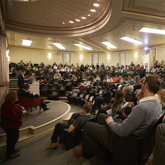 Presentation in Maxwell Auditorium