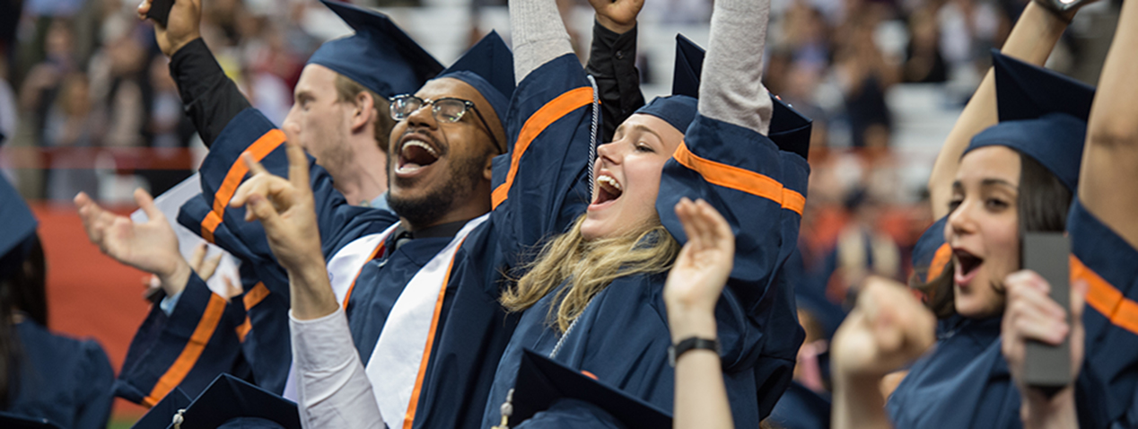 Students celebrating