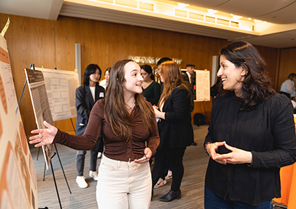 Azadeh Tajdar at Celebration of Undergrad Scholarship