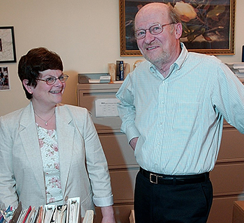 Bernard Jump and Marlene Diamond