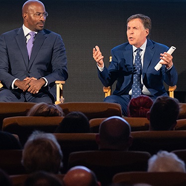 Van Jones and Bob Costas