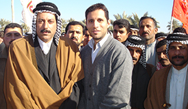 Farag meeting with Iraqui tribal elder