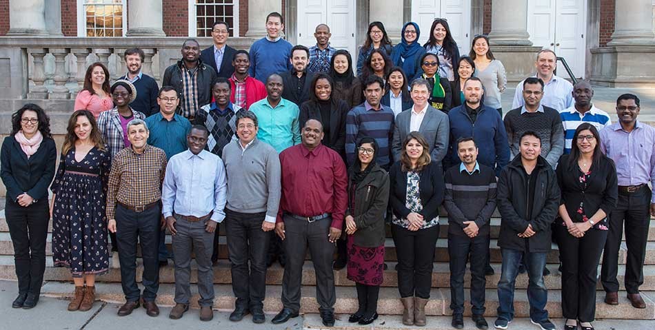 Humphrey Fellows group shot