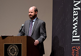 PAIA Professor Lopoo Accepting Birkhead-Burhkead Award