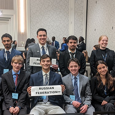 Model UN group